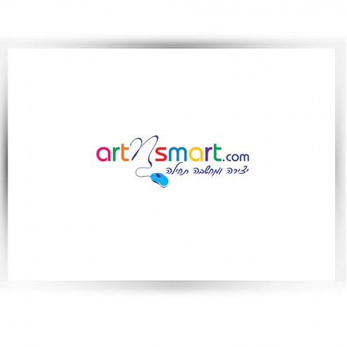 לוגו ArtNSmart לוגו לחברה שמפתחת משחקי למידה ממוחשבים לילדים